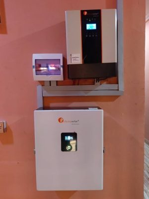 3kva Solar Inverter Package with 1 Lithium Battery & 4 Solar Panels