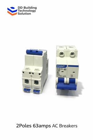 2 Poles 63 Amps AC Breaker