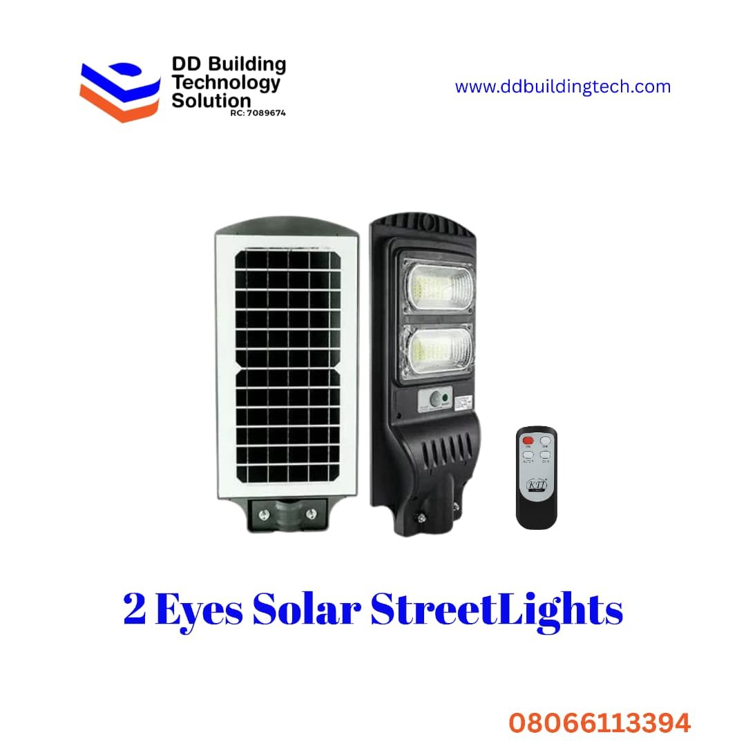 2 Eyes Solar Street Light